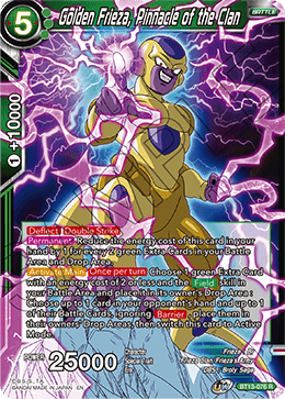 Golden Frieza, Pinnacle of the Clan - BT13-076 - Rare (FOIL) available at 401 Games Canada