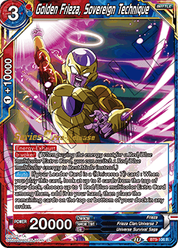 Golden Frieza, Sovereign Technique - BT9-106 - Rare available at 401 Games Canada