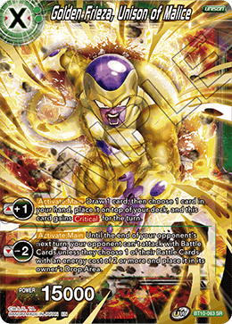 Golden Frieza, Unison of Malice - BT10-063 - Super Rare available at 401 Games Canada