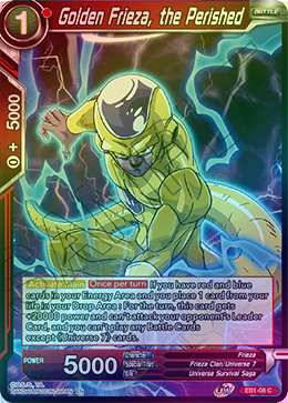 Golden Frieza, the Perished - EB1-08 - Common (FOIL) available at 401 Games Canada