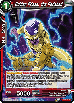 Golden Frieza, the Perished - EB1-08 - Common available at 401 Games Canada