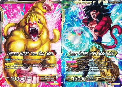 Golden Great Ape Son Goku // Long Odds SS4 Son Goku - SD5-01 - Starter Rare (Oversized Promo) available at 401 Games Canada