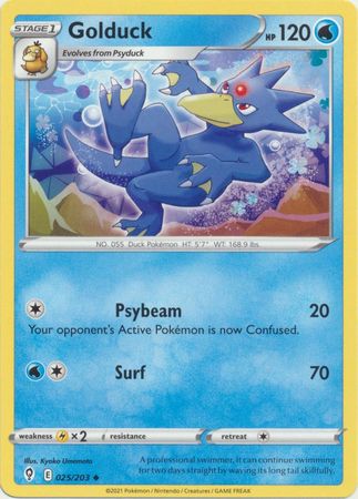 Golduck - 025/203 - Uncommon available at 401 Games Canada