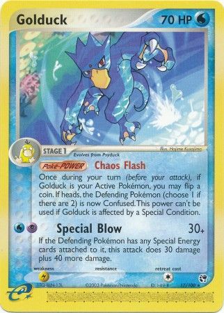 Golduck - 17/100 - Rare available at 401 Games Canada