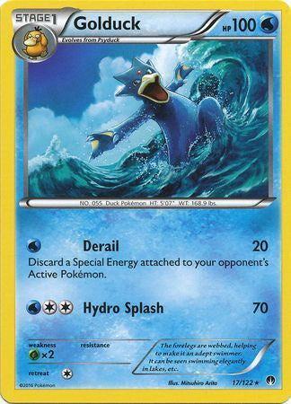 Golduck - 17/122 - Rare available at 401 Games Canada