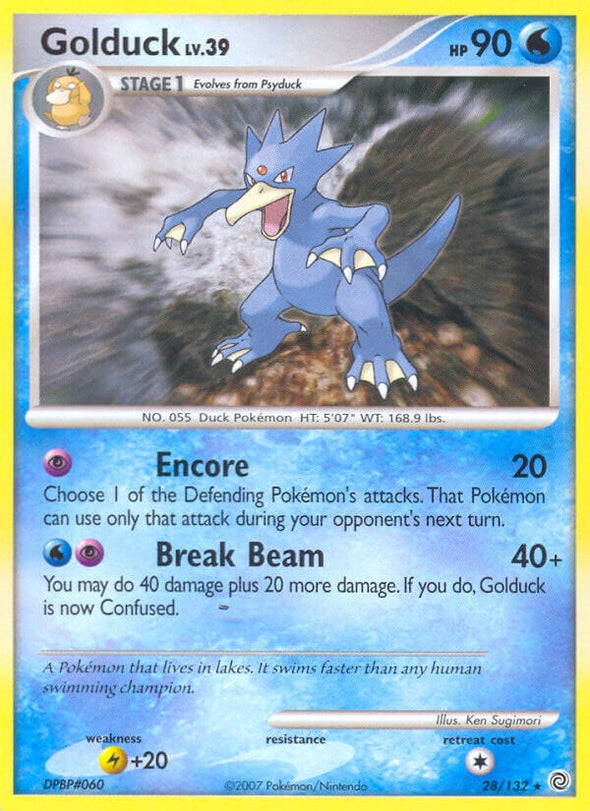 Golduck - 28/132 - Rare available at 401 Games Canada