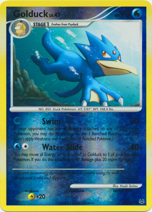 Golduck - 29/127 - Rare - Reverse Holo available at 401 Games Canada