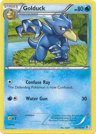 Golduck - 34/149 - Uncommon available at 401 Games Canada