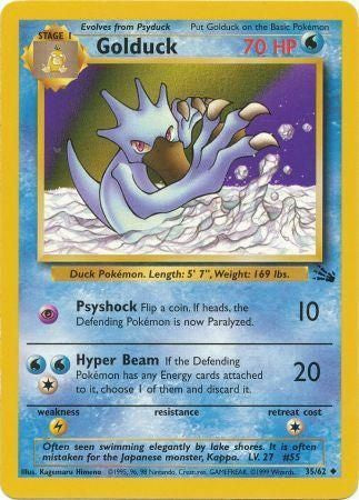 Golduck - 35/62 - Uncommon - Unlimited available at 401 Games Canada