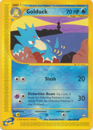 Golduck - 50a/147 - Uncommon available at 401 Games Canada