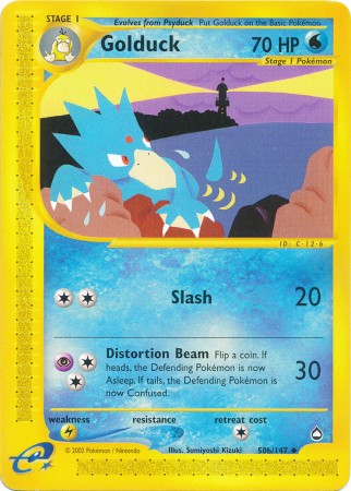 Golduck - 50b/147 - Uncommon available at 401 Games Canada