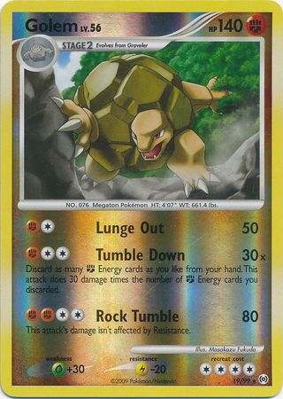 Golem - 19/99 - Rare - Reverse Holo available at 401 Games Canada