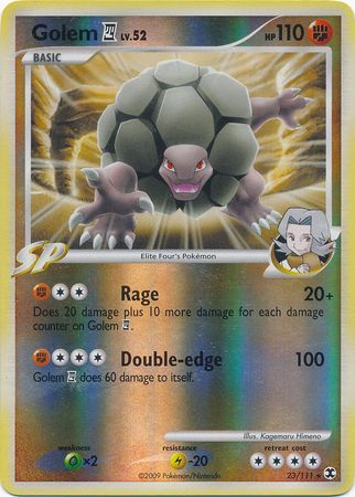 Golem 4 - 23/111 - Rare - Reverse Holo available at 401 Games Canada