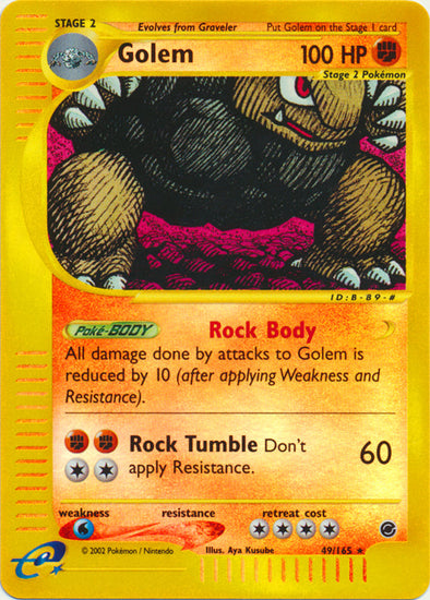 Golem - 49/165 - Rare - Reverse Holo available at 401 Games Canada