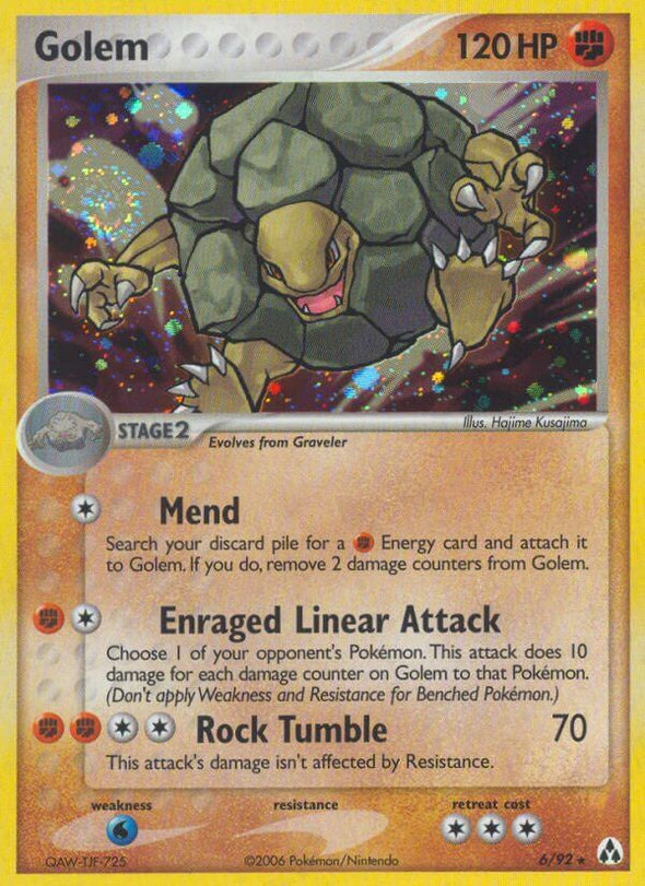 Golem - 6/92 - Holo Rare available at 401 Games Canada