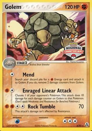 Golem - 6/92 - Promo (Regional Championships 2006) available at 401 Games Canada