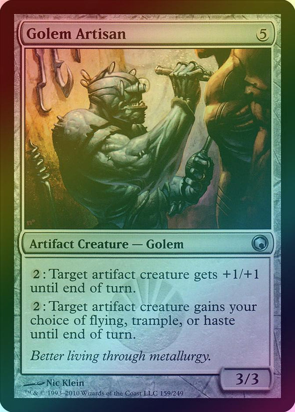 Golem Artisan (Foil) (SOM) available at 401 Games Canada