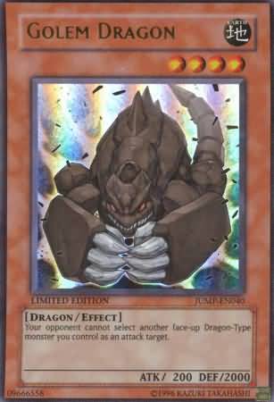 Golem Dragon - JUMP-EN040 - Ultra Rare available at 401 Games Canada