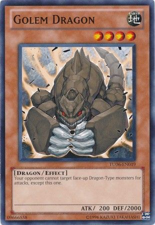 Golem Dragon - TU06-EN019 - Common available at 401 Games Canada