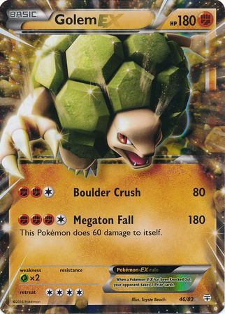 Golem EX - 46/83 - Ultra Rare available at 401 Games Canada