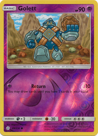 Golett - 89/236 - Common - Reverse Holo available at 401 Games Canada