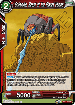 Goliamite, Beast of the Planet Vampa - BT11-020 - Common (FOIL) (Reprint) available at 401 Games Canada