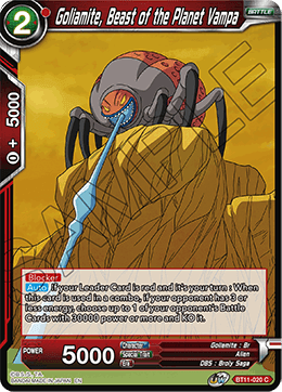 Goliamite, Beast of the Planet Vampa - BT11-020 - Common available at 401 Games Canada