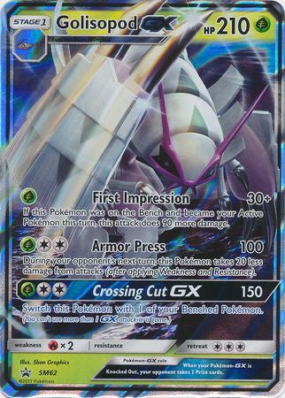 Golisopod GX - SM62 - Promo available at 401 Games Canada