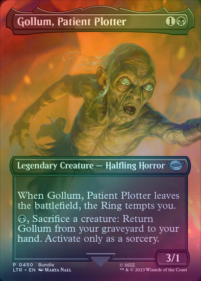 401 Games Canada - Gollum, Patient Plotter - Borderless Scene (Foil) (LTR) 401 Games Canada - Gollum, Patient Plotter - Borderless Scene (Foil) (LTR)