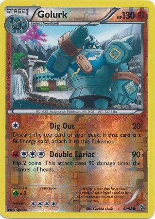 Golurk - 41/98 - Common - Reverse Holo available at 401 Games Canada