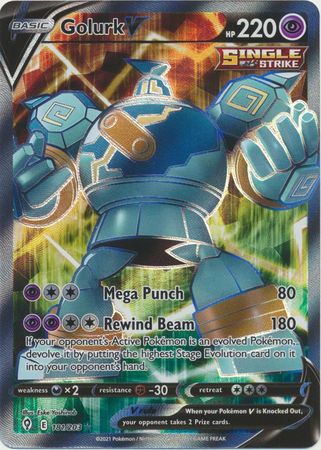 Golurk V - 181/203 - Full Art Ultra Rare available at 401 Games Canada