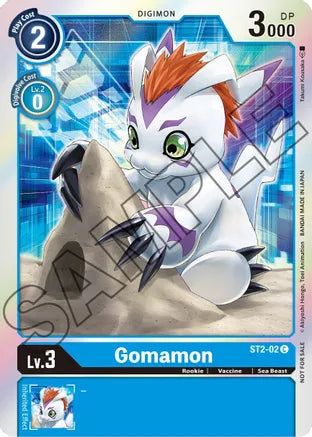 Gomamon - ST2-02 - (Event Pack 1 Alternate Art) available at 401 Games Canada