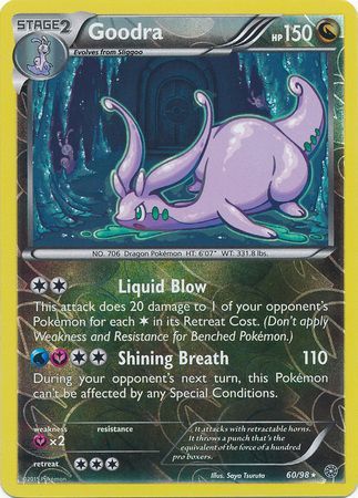 Goodra - 60/98 - Holo Rare - Reverse Holo available at 401 Games Canada