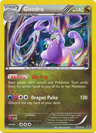 Goodra - 77/119 - Alternate Holo - Promo available at 401 Games Canada