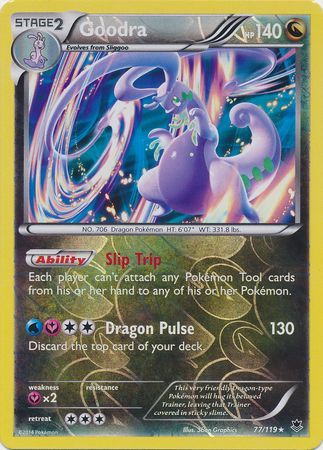 Goodra - 77/119 - Holo Rare - Reverse Holo available at 401 Games Canada