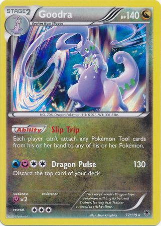 Goodra - 77/119 - Holo Rare available at 401 Games Canada