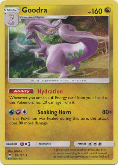 Goodra - 94/131 - Holo Rare available at 401 Games Canada