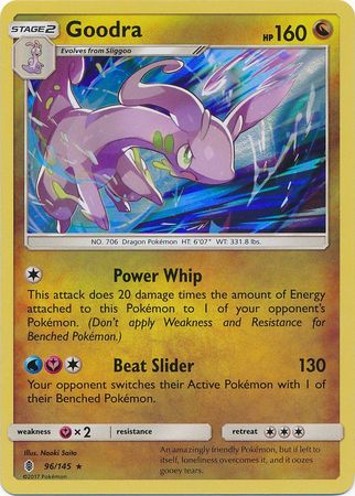 Goodra - 96/145 - Holo Rare available at 401 Games Canada