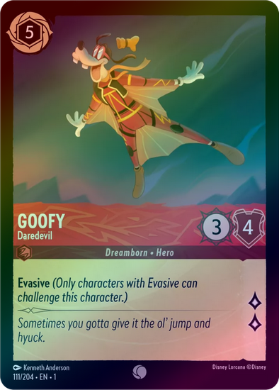 Goofy (Daredevil) - 111/204 - Common (Foil) available at 401 Games Canada