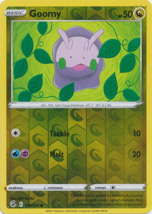 Goomy - 195/264 - Common - Reverse Holo available at 401 Games Canada