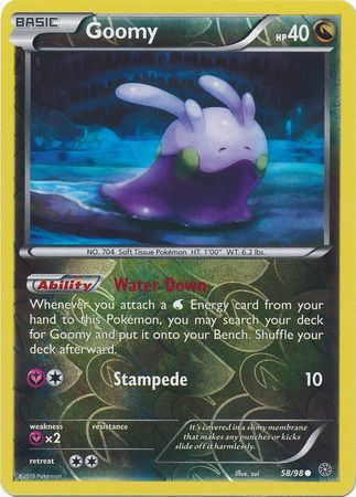 Goomy - 58/98 - Common - Reverse Holo available at 401 Games Canada