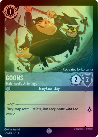 Goons (Maleficent's Underlings) - 179/204 - Common (Foil) available at 401 Games Canada