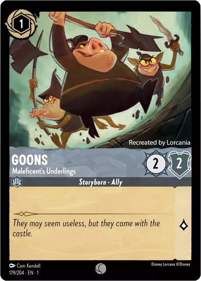 Goons (Maleficent's Underlings) - 179/204 - Common available at 401 Games Canada