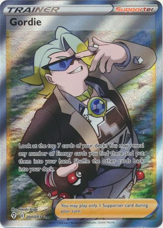 Gordie - 201/203 - Full Art Ultra Rare available at 401 Games Canada