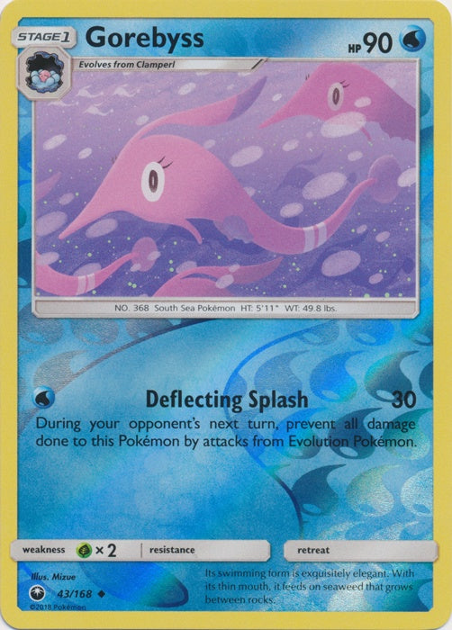 Gorebyss - 43/168 - Uncommon - Reverse Holo available at 401 Games Canada