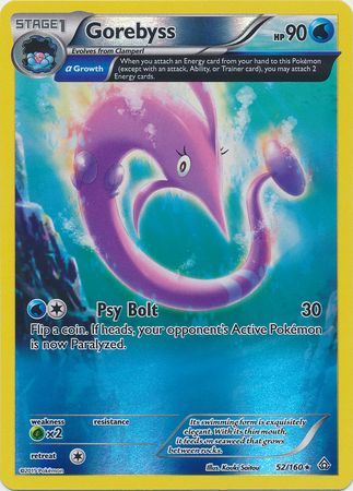 Gorebyss - 52/160 - Rare - Reverse Holo available at 401 Games Canada