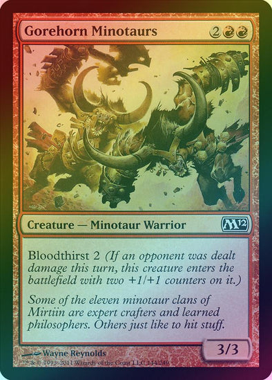 Gorehorn Minotaurs (Foil) (M12) available at 401 Games Canada