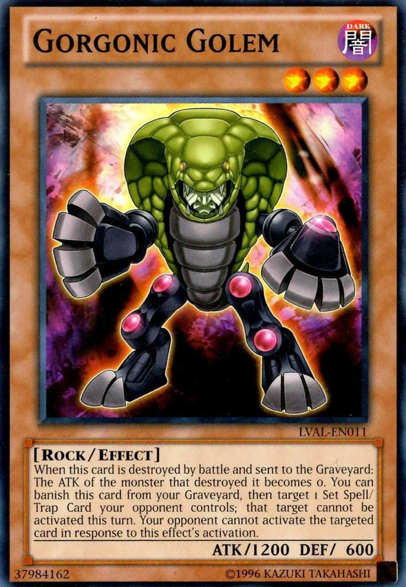 Gorgonic Golem - LVAL-EN011 - Common - Unlimited available at 401 Games Canada