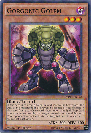 Gorgonic Golem - MP14-EN192 - Common - 1st Edition available at 401 Games Canada