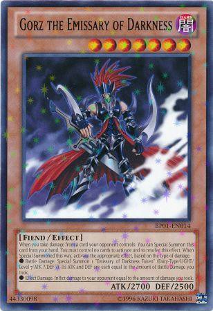 Gorz the Emissary of Darkness - BP01-EN014 - Starfoil Rare - Unlimited available at 401 Games Canada